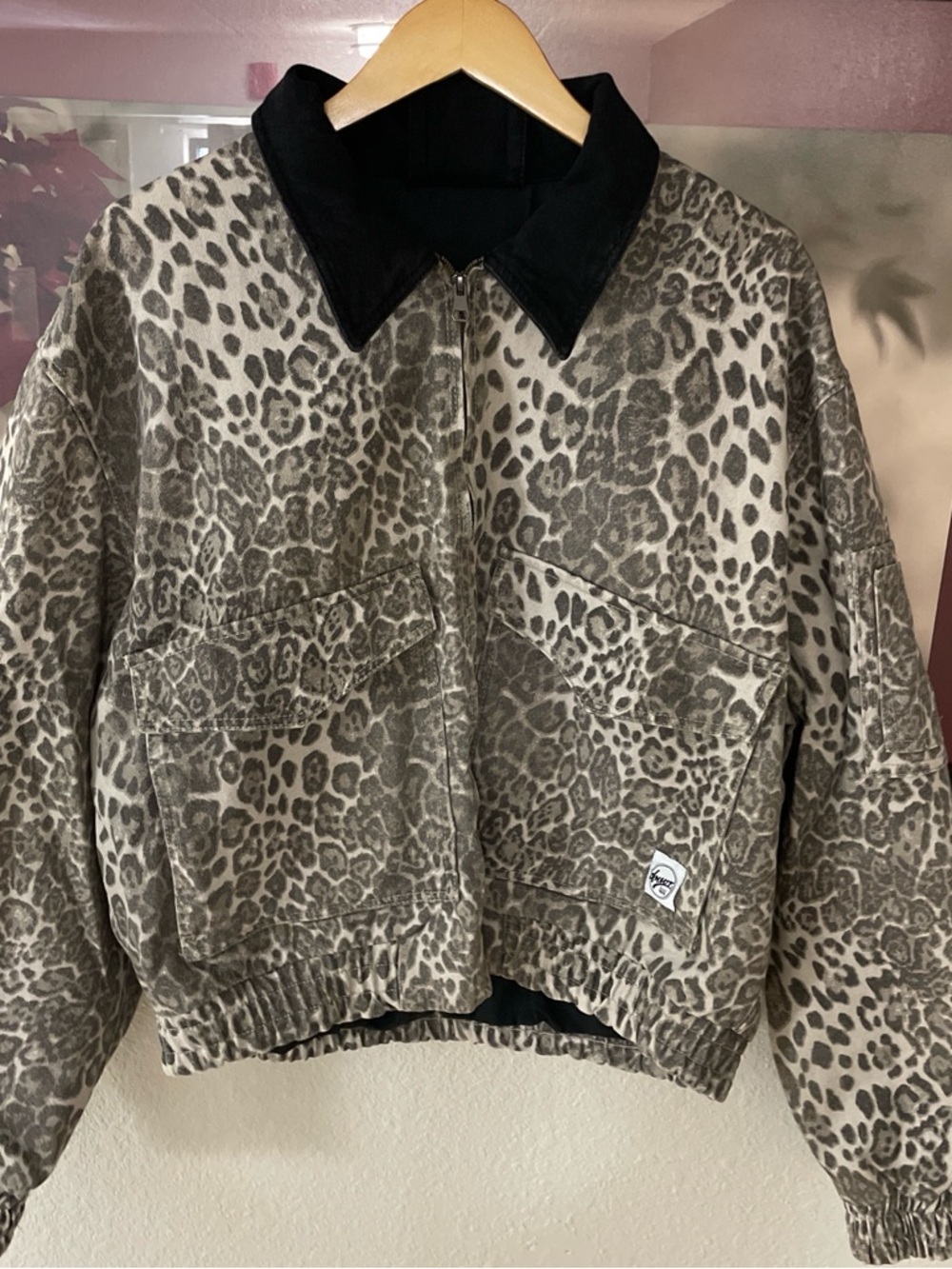Zara Leopard Print man  Jacket